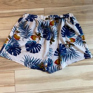 SHEIN tropical shorts